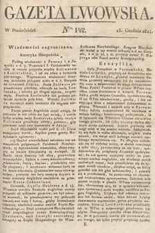 Gazeta Lwowska. 1824, nr 142