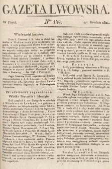 Gazeta Lwowska. 1824, nr 144