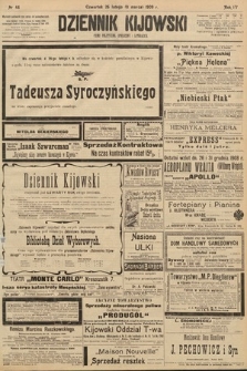 Dziennik Kijowski : pismo polityczne, społeczne i literackie. 1909, nr 46