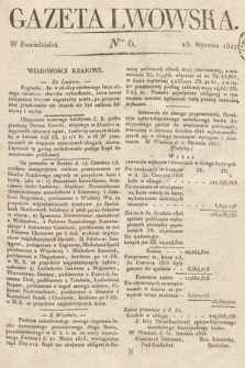 Gazeta Lwowska. 1827, nr 6