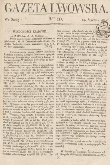 Gazeta Lwowska. 1827, nr 10