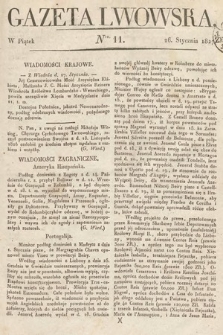 Gazeta Lwowska. 1827, nr 11
