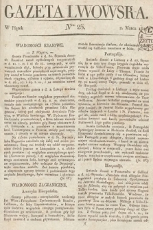 Gazeta Lwowska. 1827, nr 25