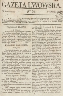 Gazeta Lwowska. 1827, nr 38