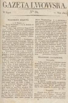 Gazeta Lwowska. 1827, nr 54
