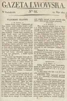 Gazeta Lwowska. 1827, nr 55