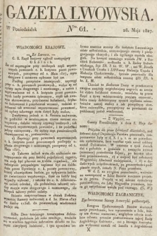 Gazeta Lwowska. 1827, nr 61