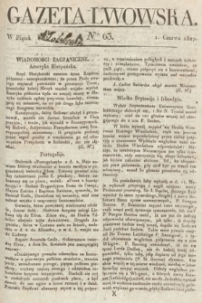 Gazeta Lwowska. 1827, nr 63