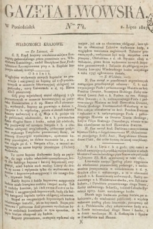 Gazeta Lwowska. 1827, nr 74