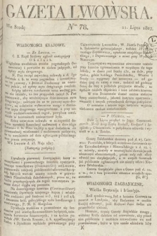 Gazeta Lwowska. 1827, nr 78