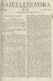 Gazeta Lwowska. 1827, nr 85