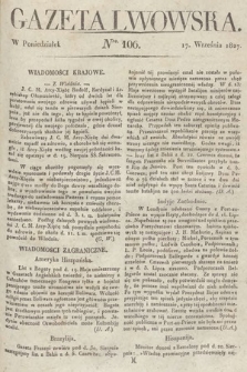 Gazeta Lwowska. 1827, nr 106