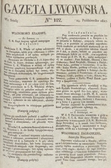 Gazeta Lwowska. 1827, nr 122
