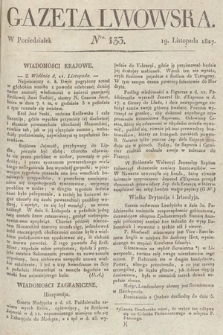 Gazeta Lwowska. 1827, nr 133