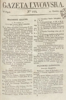 Gazeta Lwowska. 1827, nr 144