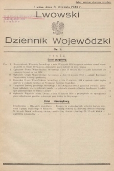 Lwowski Dziennik Wojewódzki. 1934, nr 2