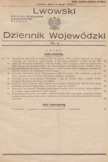 Lwowski Dziennik Wojewódzki. 1935, nr 8