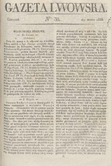 Gazeta Lwowska. 1838, nr 38