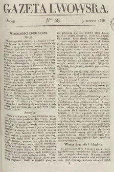 Gazeta Lwowska. 1838, nr 68