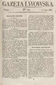 Gazeta Lwowska. 1838, nr 80