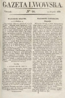 Gazeta Lwowska. 1838, nr 90