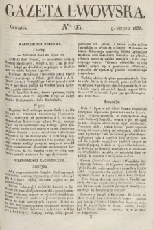 Gazeta Lwowska. 1838, nr 93