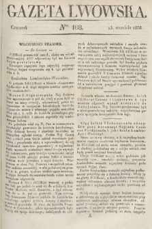 Gazeta Lwowska. 1838, nr 108