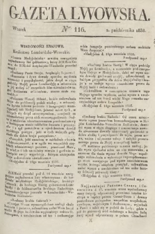 Gazeta Lwowska. 1838, nr 116