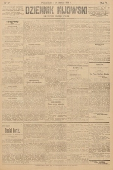 Dziennik Kijowski : pismo polityczne, społeczne i literackie. 1910, nr 57