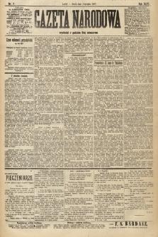 Gazeta Narodowa. 1907, nr 7