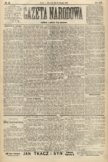 Gazeta Narodowa. 1907, nr 20