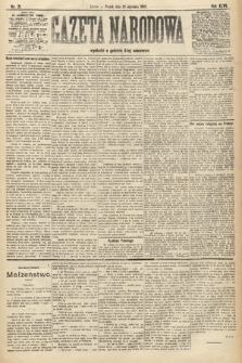 Gazeta Narodowa. 1907, nr 21
