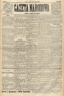 Gazeta Narodowa. 1907, nr 25