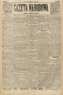 Gazeta Narodowa. 1907, nr 34