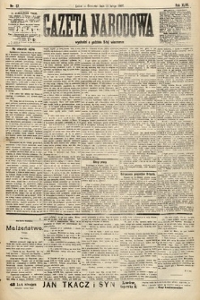 Gazeta Narodowa. 1907, nr 37