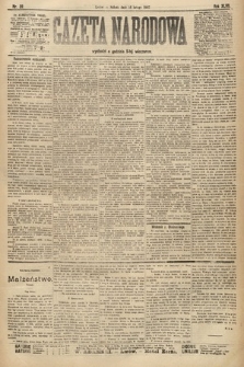 Gazeta Narodowa. 1907, nr 39