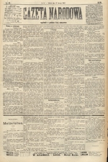 Gazeta Narodowa. 1907, nr 45