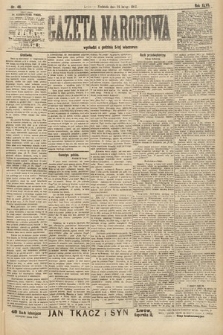Gazeta Narodowa. 1907, nr 46