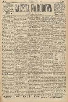 Gazeta Narodowa. 1907, nr 75