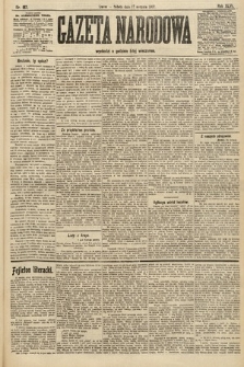 Gazeta Narodowa. 1907, nr 187