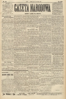 Gazeta Narodowa. 1907, nr 222