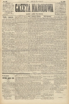 Gazeta Narodowa. 1907, nr 223
