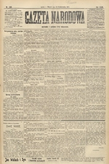 Gazeta Narodowa. 1907, nr 249