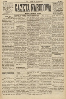 Gazeta Narodowa. 1907, nr 262