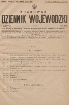 Krakowski Dziennik Wojewódzki. 1928, nr 6