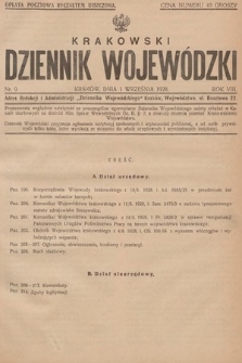Krakowski Dziennik Wojewódzki. 1928, nr 9