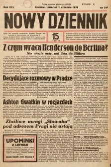 Nowy Dziennik. 1938, nr 241