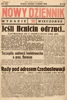 Nowy Dziennik (wydanie wieczorne). 1938, nr 241