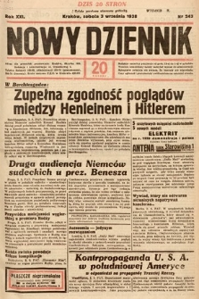 Nowy Dziennik. 1938, nr 243