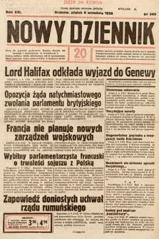 Nowy Dziennik. 1938, nr 249